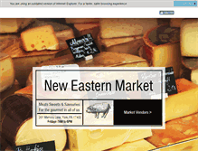 Tablet Screenshot of neweasternmarket.com